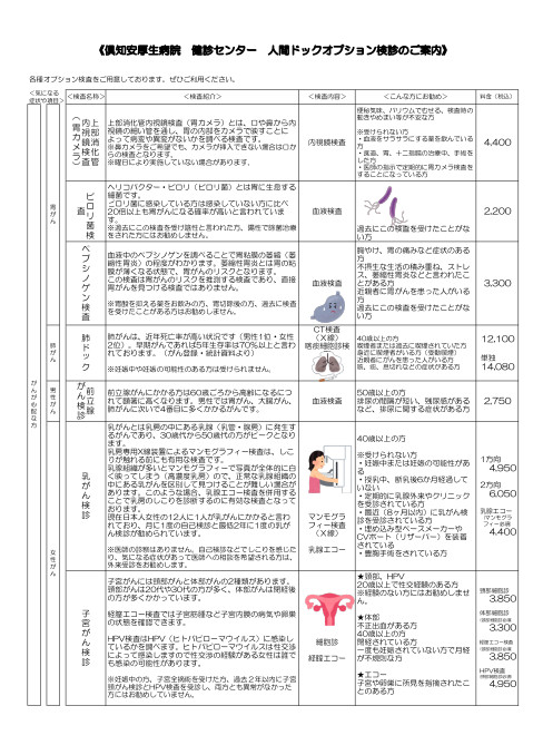 オプション検査1