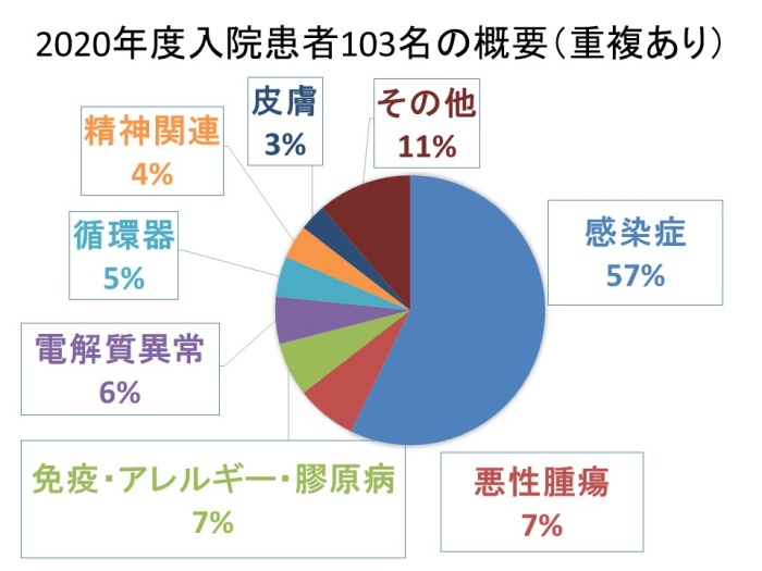 2020年度入院患者の概要