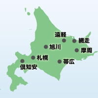 主な就職先の一覧地図